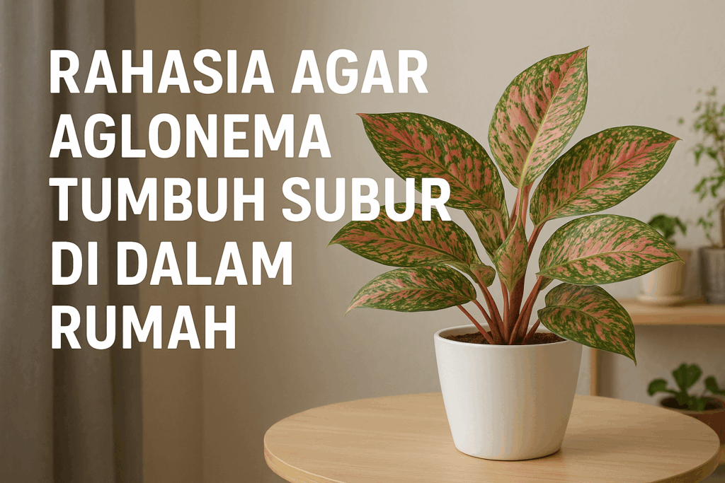 Rahasia Agar Aglonema Tumbuh Subur di Dalam Rumah