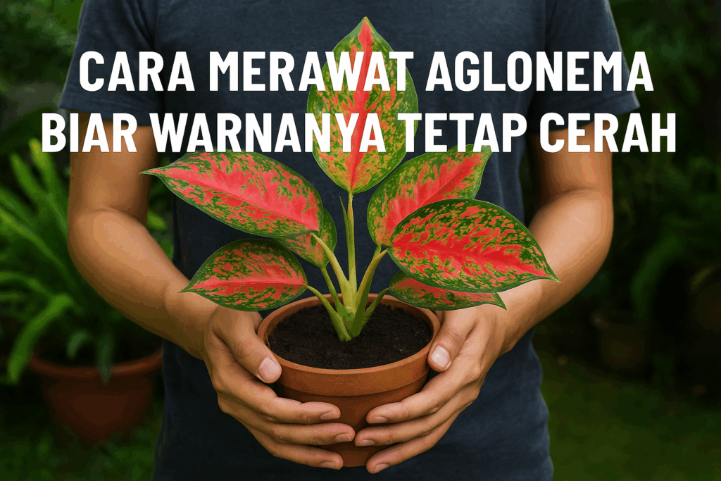 Cara Merawat Aglonema Biar Warnanya Tetap Cerah