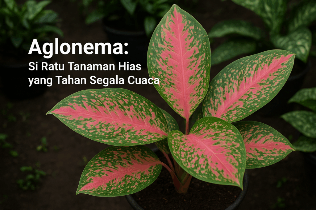 Aglonema: Si Ratu Tanaman Hias yang Tahan Segala Cuaca
