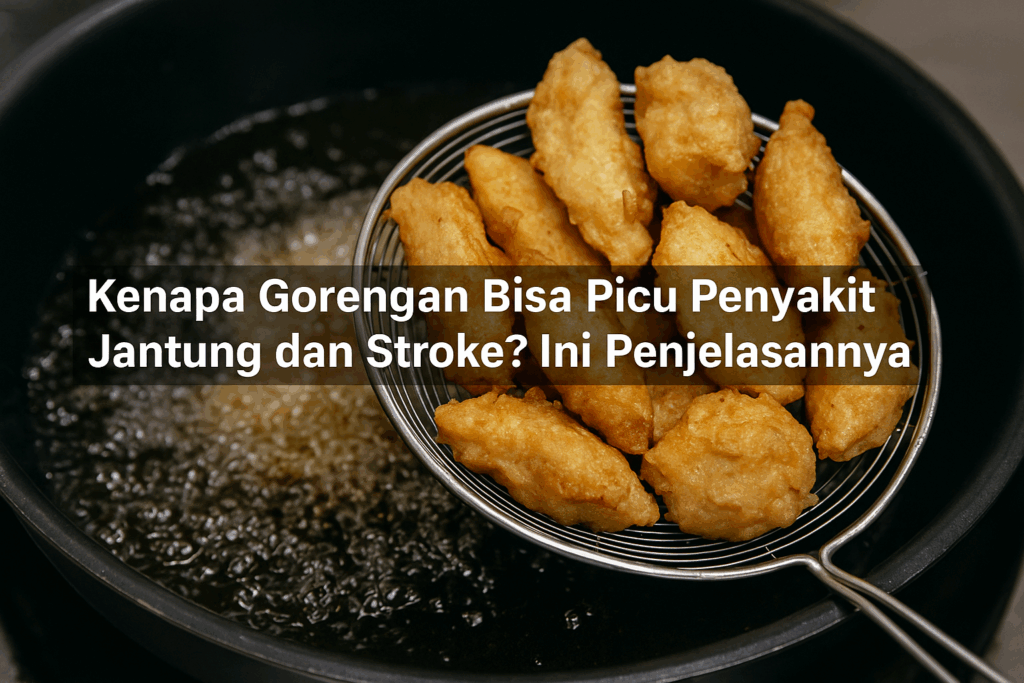 Kenapa Gorengan Bisa Picu Penyakit Jantung dan Stroke? Ini Penjelasannya