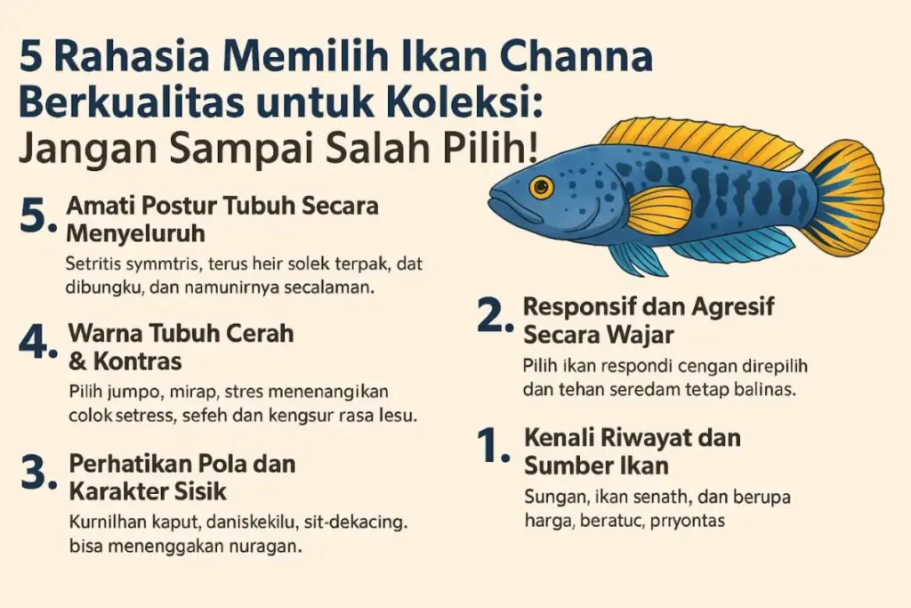 5 Rahasia Memilih Ikan Channa Berkualitas untuk Koleksi: Jangan Sampai Salah Pilih!