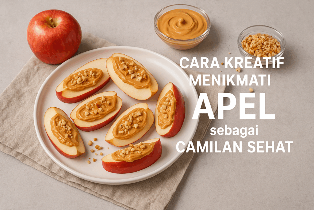 Cara Kreatif Menikmati Apel sebagai Camilan Sehat