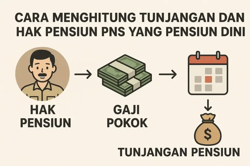 Cara Menghitung Tunjangan dan Hak Pensiun PNS yang Pensiun Dini