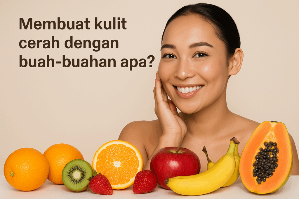 Membuat kulit cerah dengan buah-buahan apa