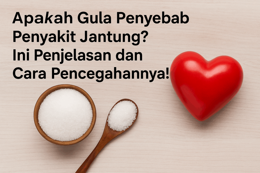 Apakah Gula Penyebab Penyakit Jantung? Ini Penjelasan dan Cara Pencegahannya!
