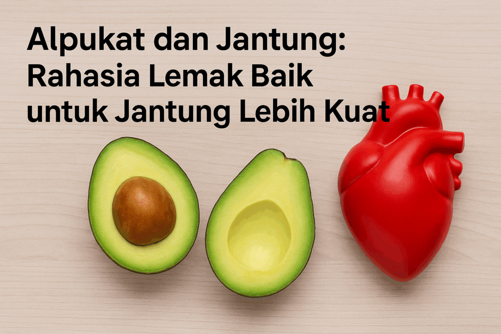 Alpukat dan Jantung: Rahasia Lemak Baik untuk Jantung Lebih Kuat