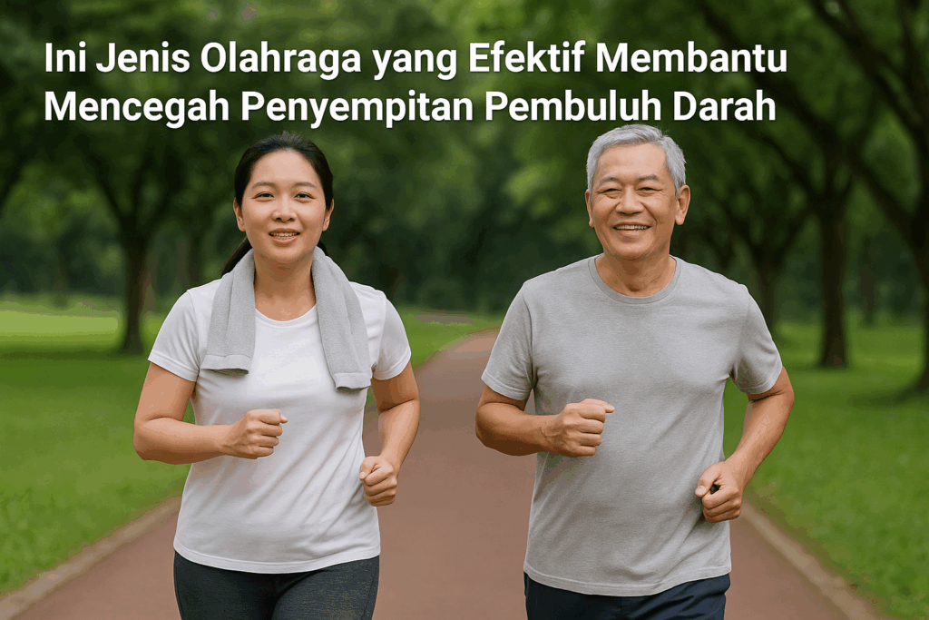 Ini Jenis Olahraga yang Efektif Membantu Mencegah Penyempitan Pembuluh Darah
