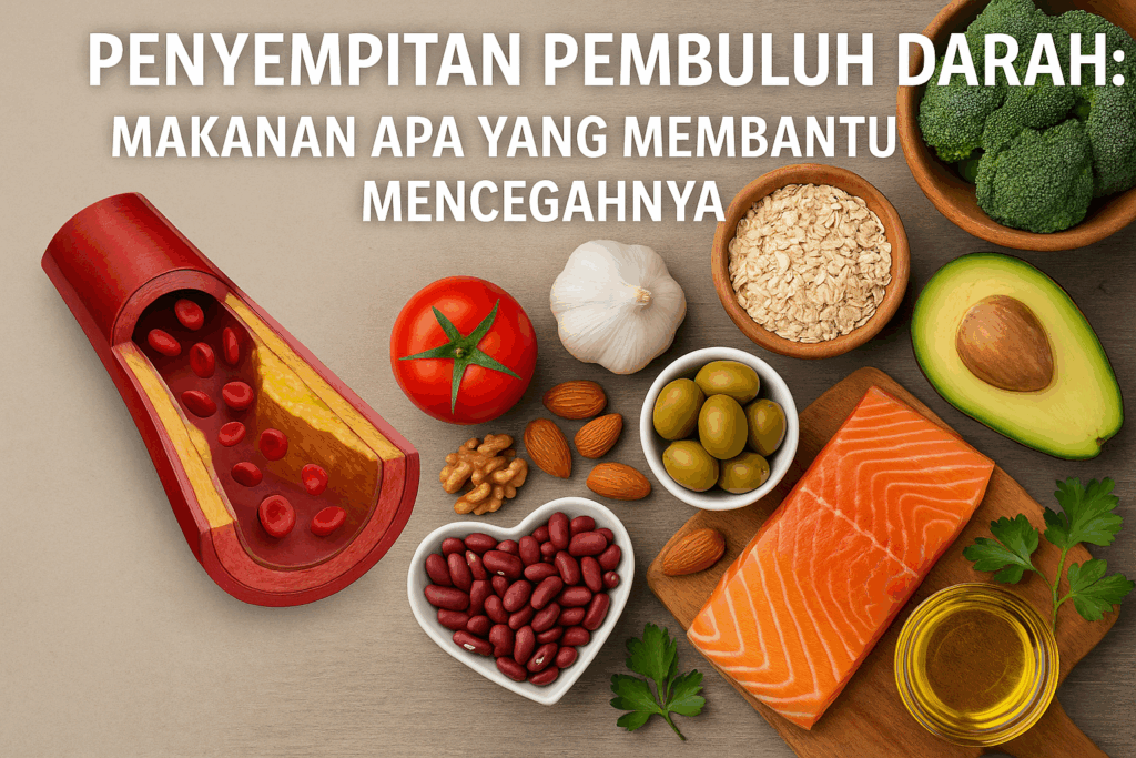 Penyempitan Pembuluh Darah: Makanan Apa yang Membantu Mencegahnya
