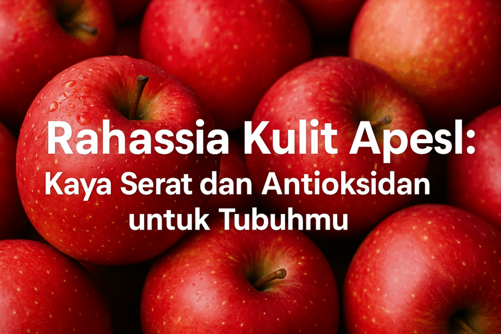 Rahasia Kulit Apel Kaya Serat dan Antioksidan untuk Tubuhmu