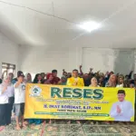 Anggota DPRD Garut H. Imat Rohimat melaksanakan reses