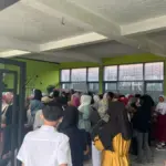 penerimaan siswa baru di salah satu SMP Negeri di Garut
