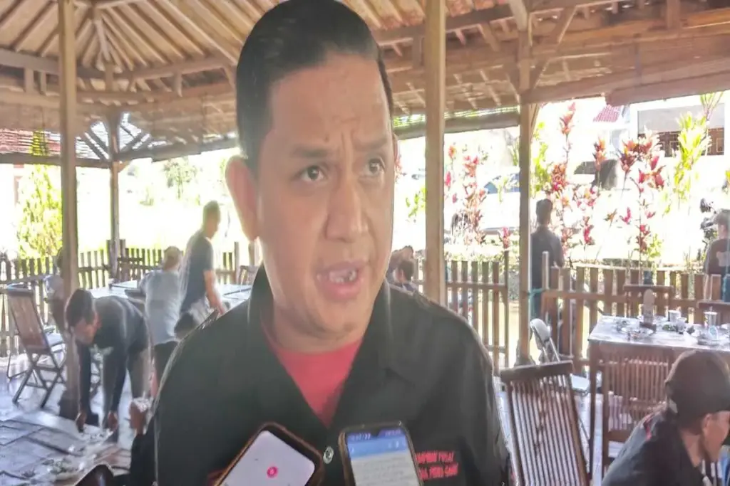 Ketua pembina Forum Pemuda Peduli Garut (FPPG), Asep Nurjaman.