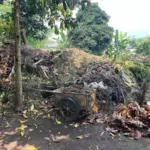 Tempat pembuangan sampah di Taman Satwa Cikembulan