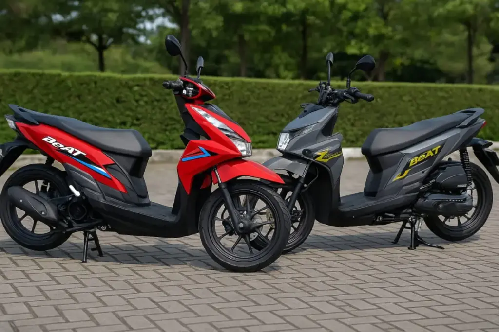 Skutik Terlaris Honda BeAT dan BeAT Street Tampil dengan Warna dan Striping Terbaru