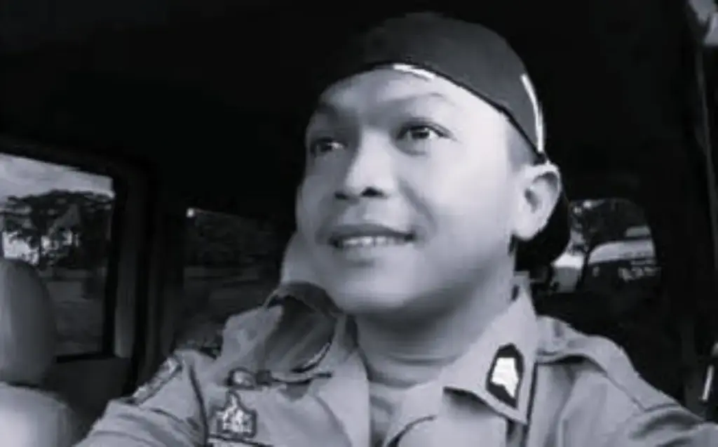 Almarhum Bripka Cecep (foto : istimewa)