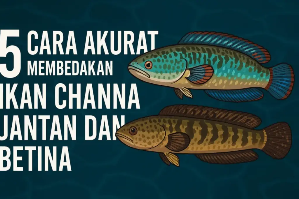 5 Cara Akurat Membedakan Ikan Channa Jantan dan Betina, Wajib Tahu Sebelum Koleksi!