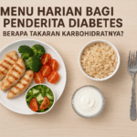 Menu harian bagi penderita diabetes, berapa takaran karbohidratnya