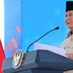 Presiden RI Prabowo Subianto berbicara tentang serakahnomics untuk pengusaha licik