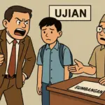 ilustrasi siswa tak bisa ujian lantaran belum bayar sumbangan pendidikan