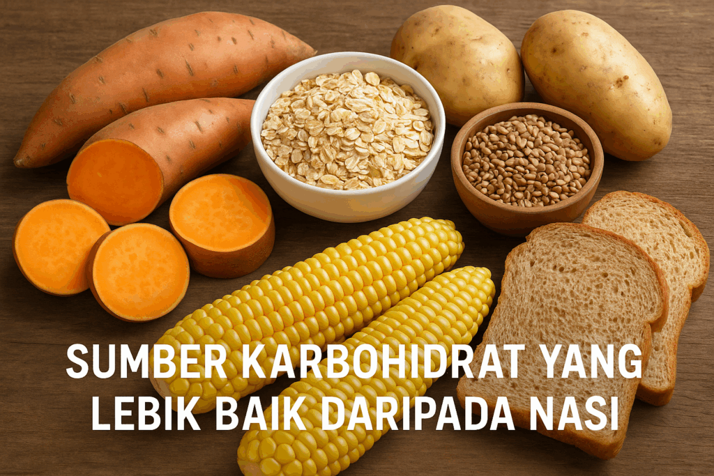 Sumber karbohidrat yang lebih baik daripada nasi