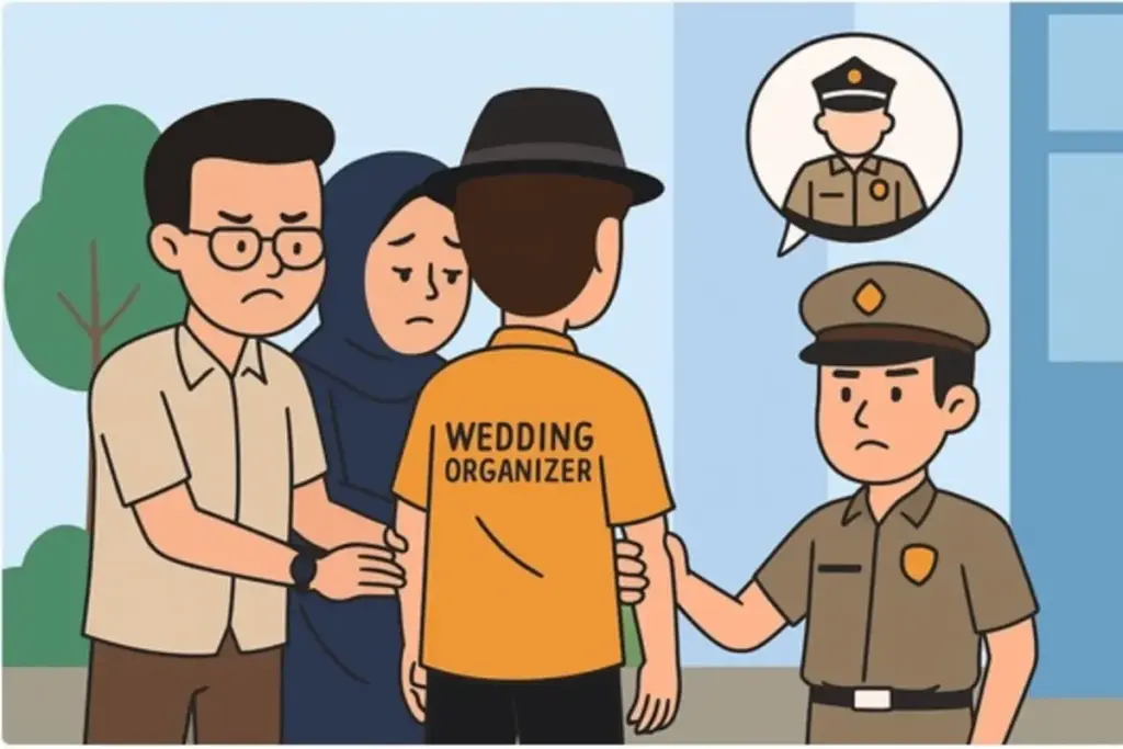 ilustrasi WO turut diperiksa dalam insiden yang menewaskan tiga orang di rangkaian acara pernikahan Wabup Garu