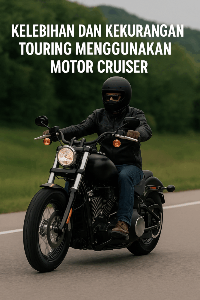Kelebihan dan Kekurangan Touring Menggunakan Motor Cruiser