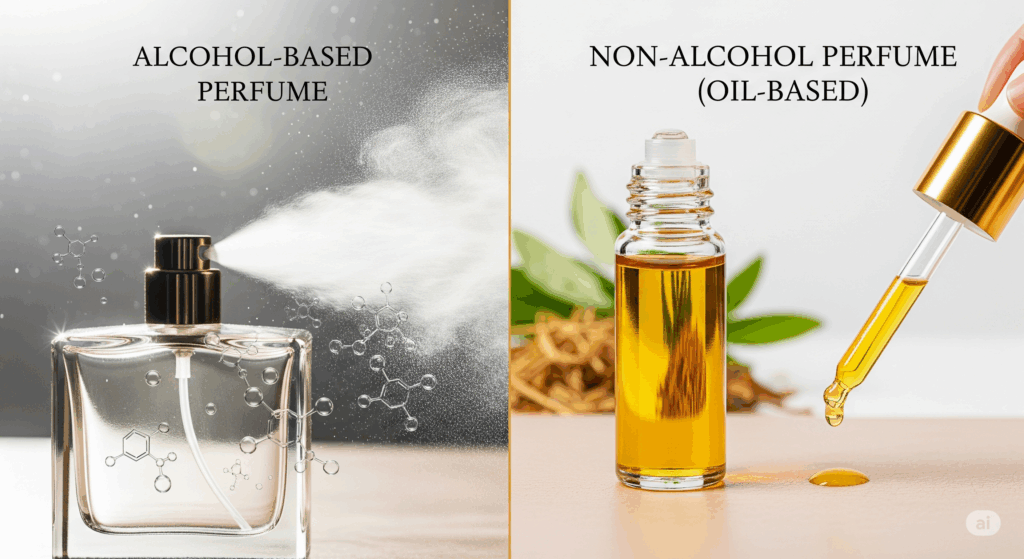 Apakah Parfum Harus Selalu mengandung Alkohol