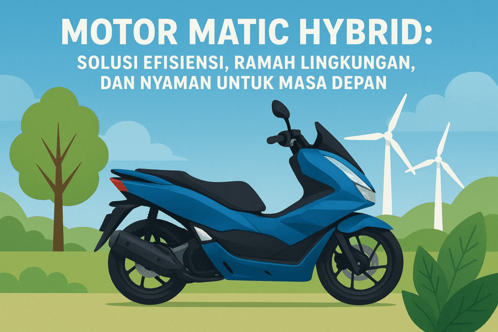 Motor Matic Hybrid: Solusi Efisiensi, Ramah Lingkungan, dan Nyaman untuk Masa Depan