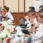 Konsolidasi dan Percepatan Operasionalisasi KDMP di Kantor Gubernur Bali, Denpasar, Jumat (8/8/2025).