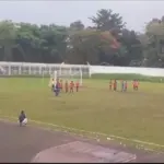 Persigar U15 (Biru biru) harus takluk dari Alea Kota Tasik, setelah kalah melalui babak adu penalti dengan sko
