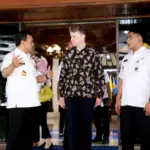 Duta Besar Australia untuk Indonesia, Rob Brazier, saat bertemu Gubernur Ahmad Luthfi dan Wakil Gubernur Taj Y