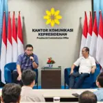 Deputi Diseminasi dan Media Informasi Kantor Komunikasi Presiden (PCO), Noudhy Valdryno