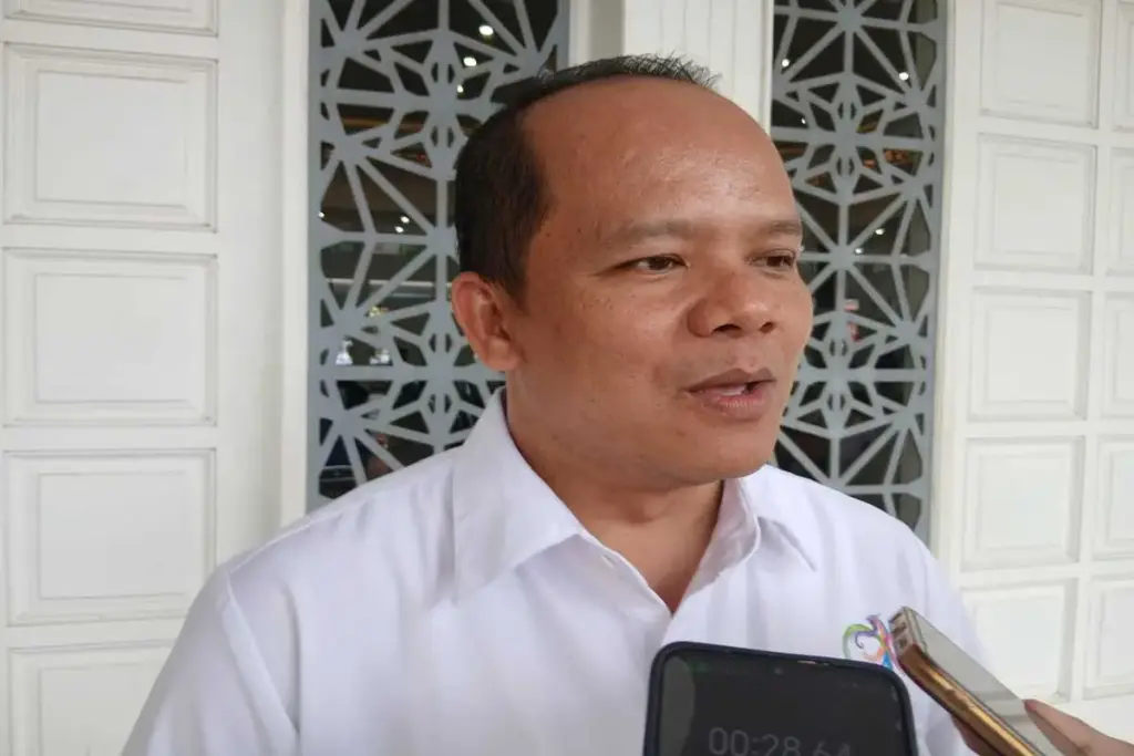 Aam Pathulloh dari bidang pemasaran Dinas Pariwisata dan Kebudayaan Kabupaten Garut