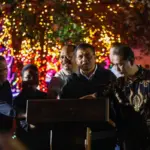 Gubernur Jawa Tengah Ahmad Luthfi membuka Event Lights Wonderland di area Grand Maerakaca, Taman Mini Jawa Ten