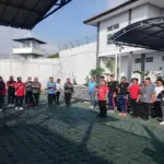Kalapas Garut memimpin apel pagi