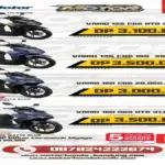 Rekomendasi Motor Honda yang murah cicilannya
