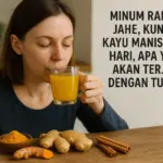 Cuma Minum Jahe, Kunyit, dan Kayu Manis Setiap Hari, Ini Perubahan Mengejutkan yang Terjadi pada Tubuh!