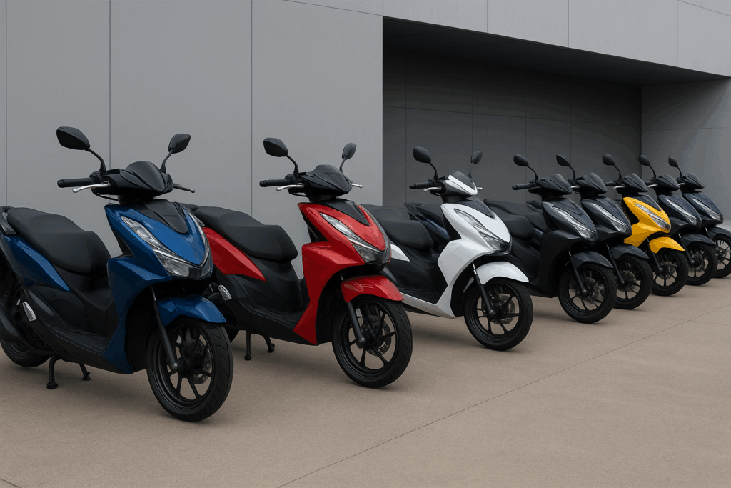 10 Motor Matic Honda Terbaru 2025 Lengkap dengan Spesifikasi dan Harga Resmi