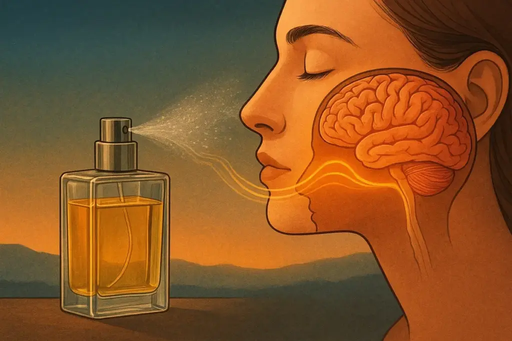 ilustrasi parfum mempengaruhi otak manusia