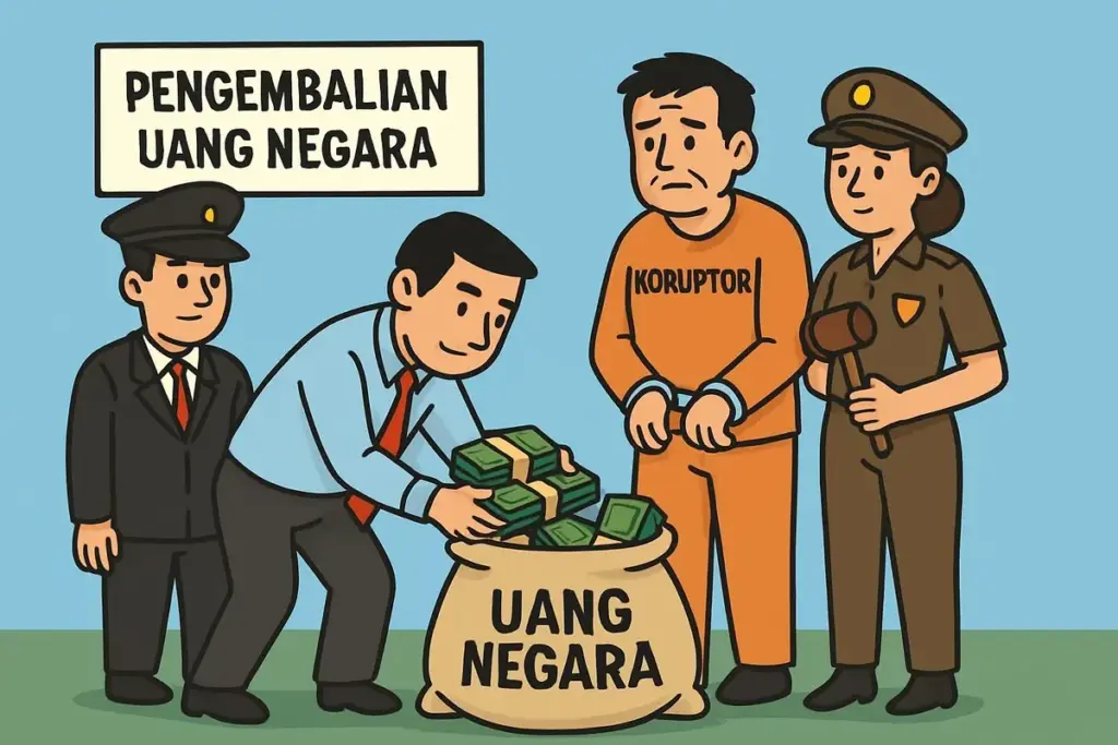pengembalian uang negara (AI)