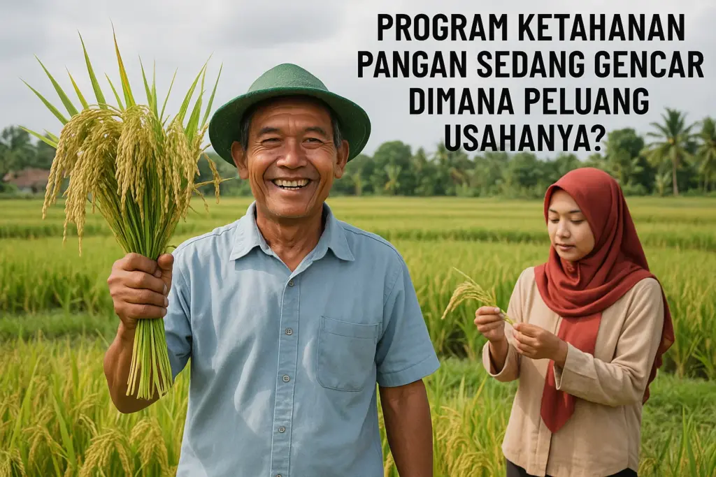 Ketahanan Pangan Bukan Sekadar Program, Tapi Lahan Bisnis Baru!