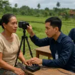 foto ilustrasi perekaman data kependudukan