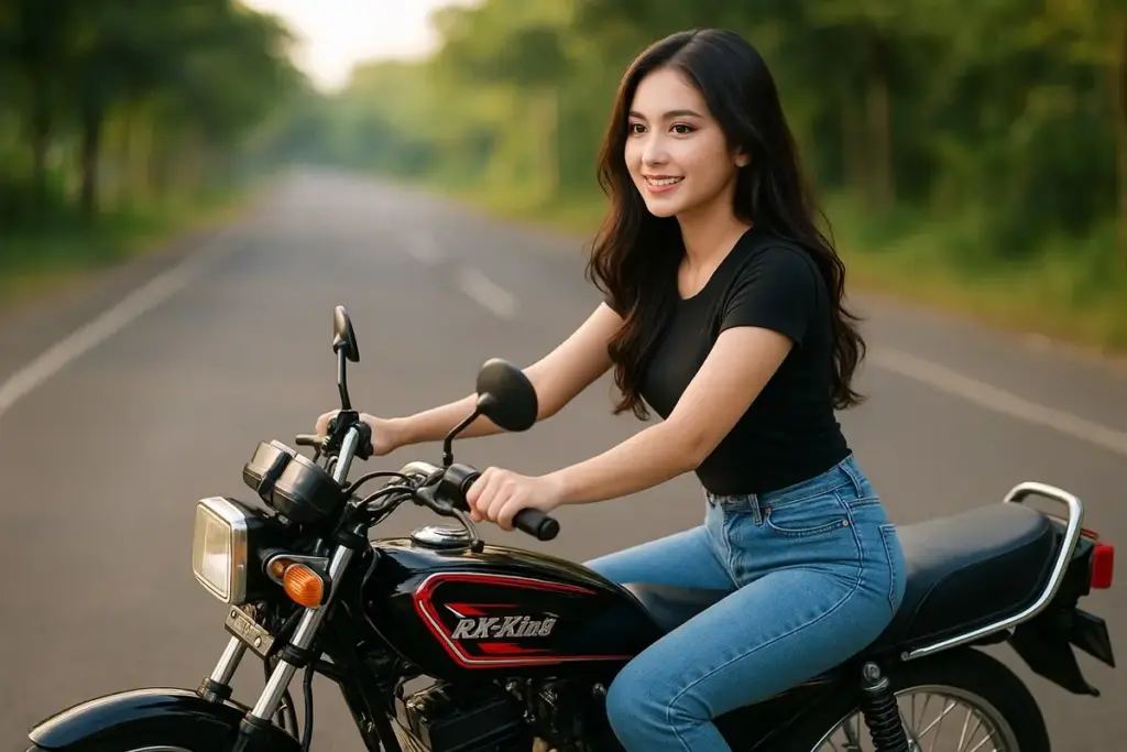 ilustrasi motor RX King