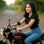 ilustrasi motor RX King