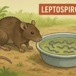 tikus menyebarkan bakteri yang menjadi penyebab penyakit leptospirosis (AI)