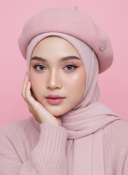 prompt gemini ai cewek berhijab