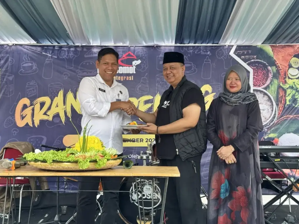 grand opening Cafe Integrasi Kejo Comot di Lapas Garut