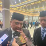 Bupati Garut Abdusy Syakur bersama Sekda Garut Nurdin Yana