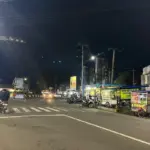 kondisi pedagang kaki lima di Bunderan Suci