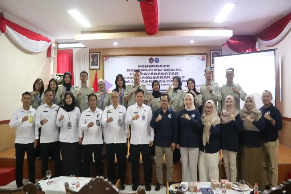 Lembaga Pemasyarakatan Kelas IIA Garut menerima kunjungan supervisi dari Politeknik Kesejahteraan Sosial (Polt